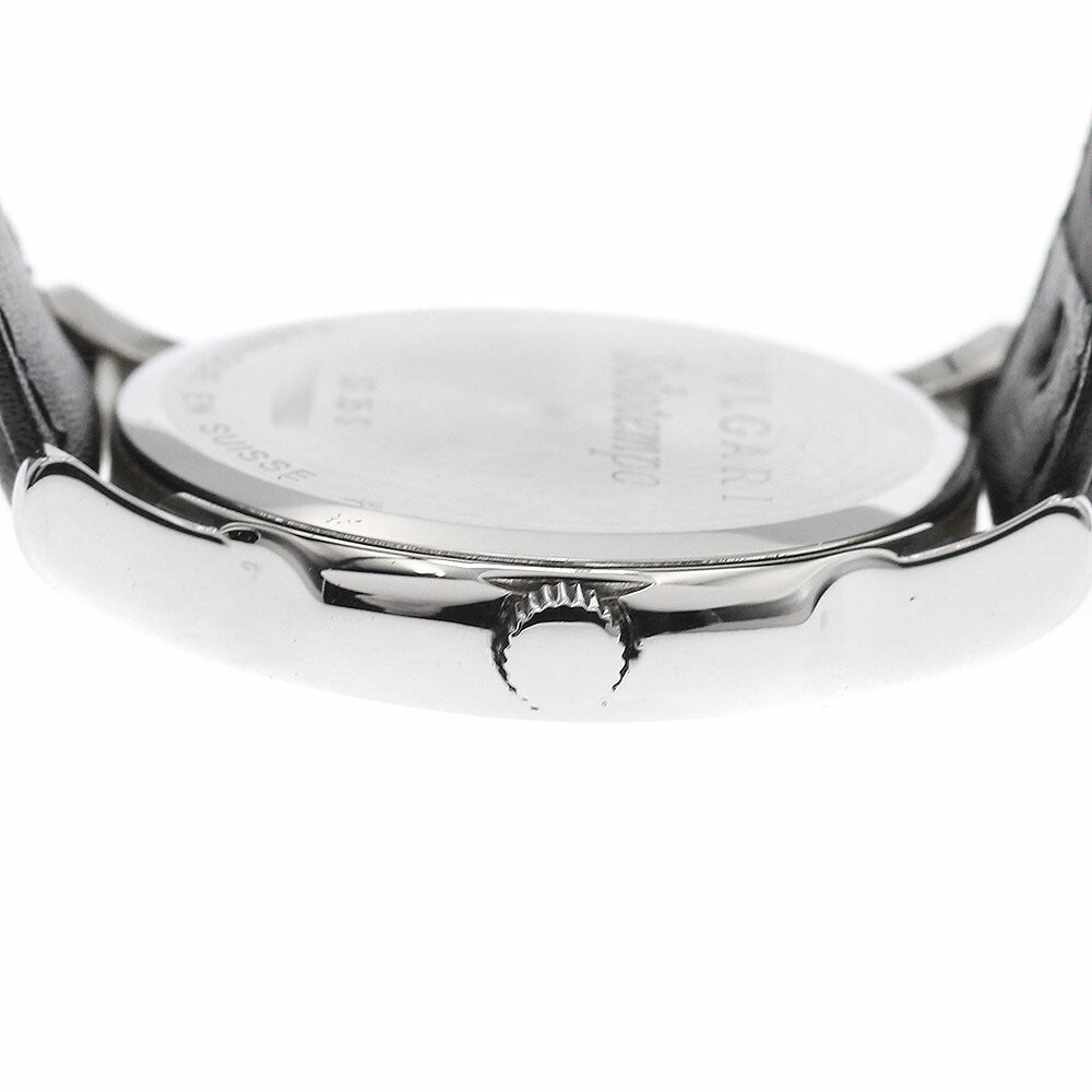 BVLGARI ST35S Solotempo Date Quartz Men's Watch Excellent Condition