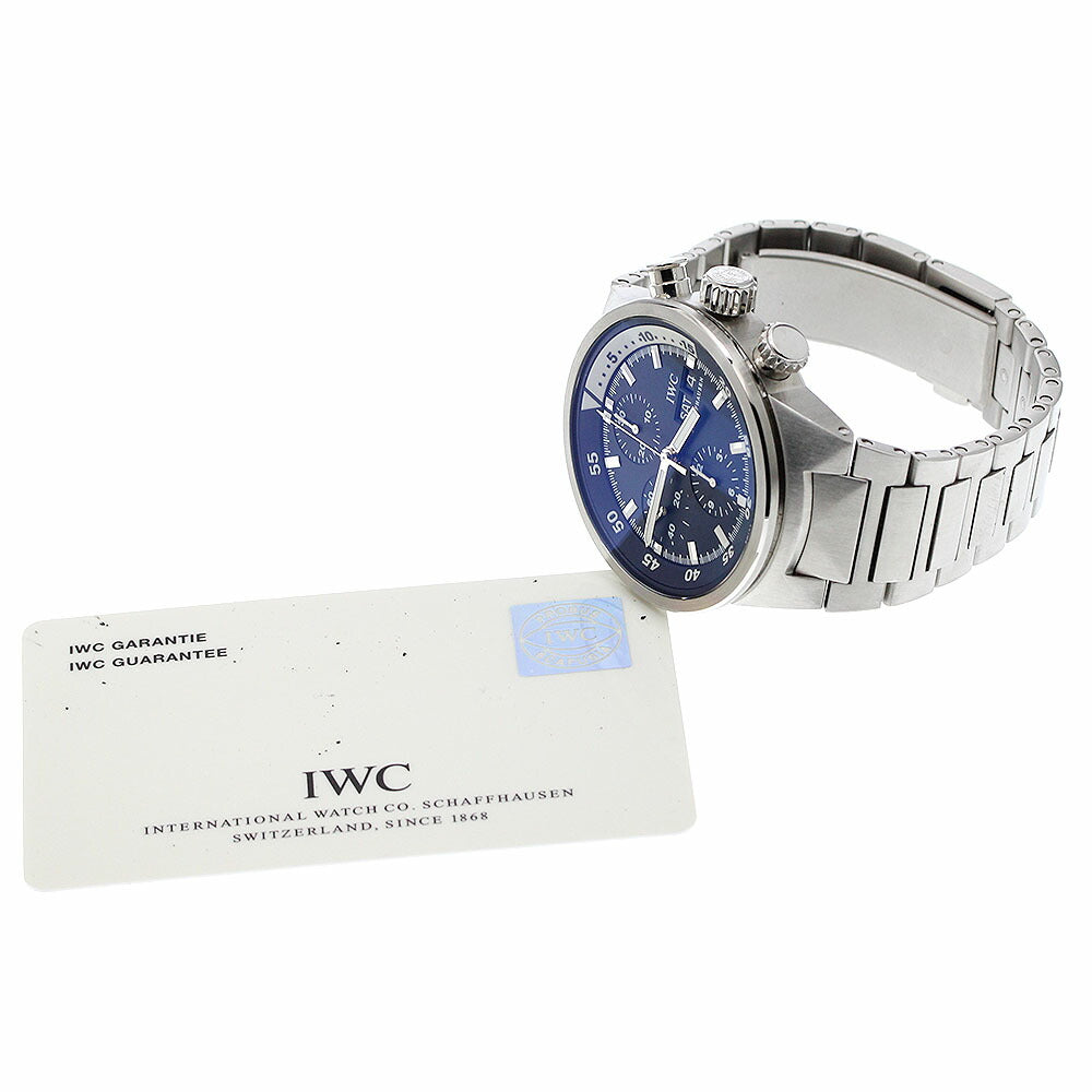 IWC SCHAFFHAUSEN IW371928 Aquatimer Chronograph Day-Date Automatic Men's Watch Excellent Condition with Warranty.