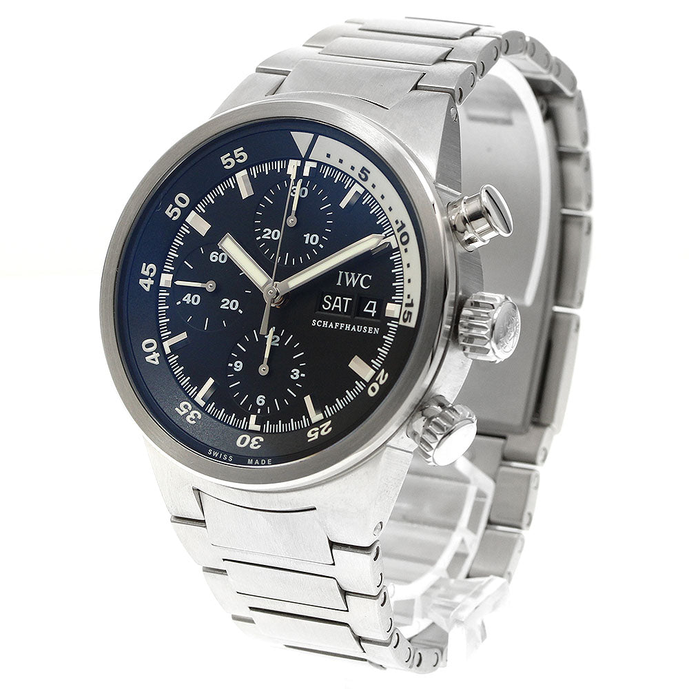 IWC SCHAFFHAUSEN IW371928 Aquatimer Chronograph Day-Date Automatic Men's Watch Excellent Condition with Warranty.
