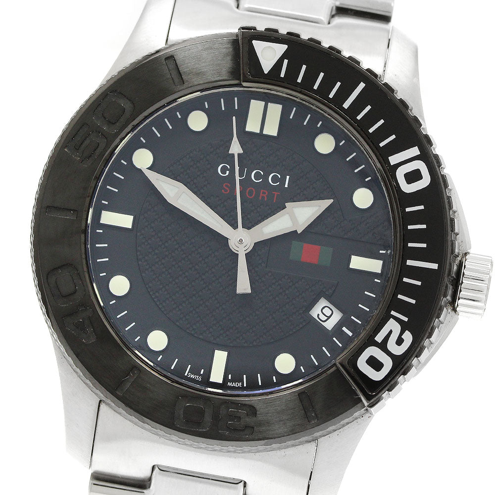 GUCCI 126.2/YA126249 G-Timeless Sport Date Quartz Men's Watch with Inner Box and Warranty Card