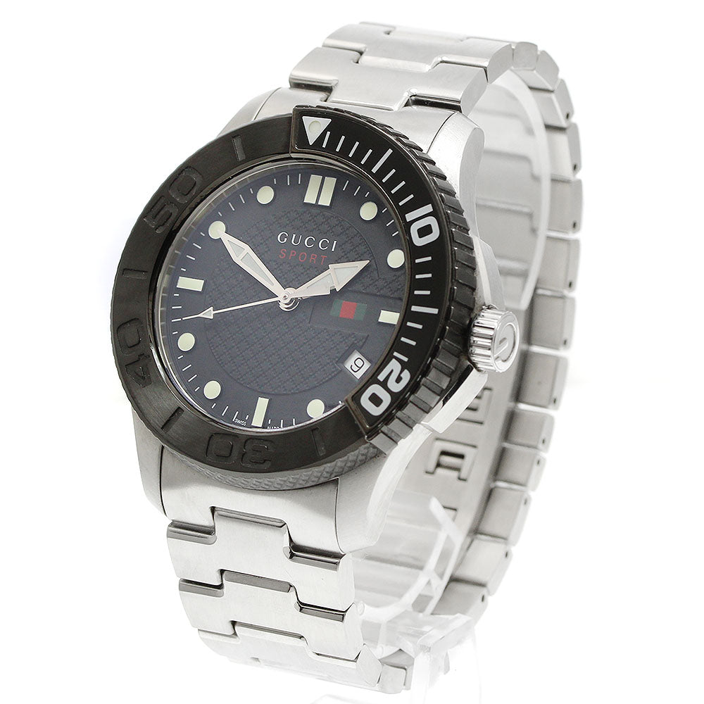 GUCCI 126.2/YA126249 G-Timeless Sport Date Quartz Men's Watch with Inner Box and Warranty Card