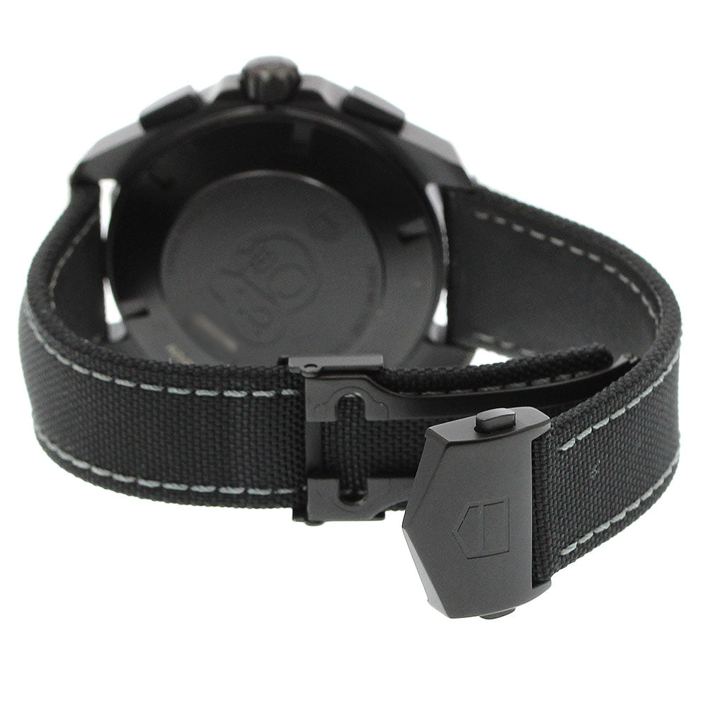 TAG Heuer CAY218B.FC6370 Aquaracer Black Phantom Caliber 16 Automatic Men's Watch Excellent Condition with Box and Warranty Card