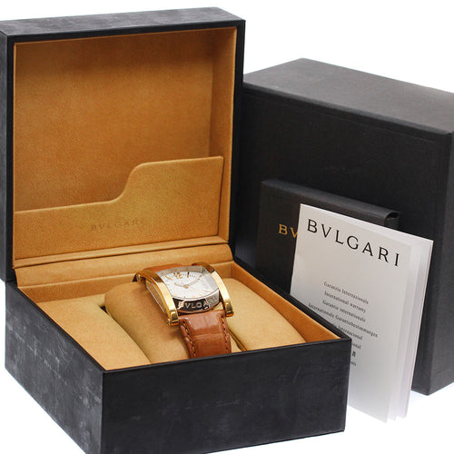 BVLGARI AA44SG Assioma Date Automatic Men's Watch with Box and Warranty Card
