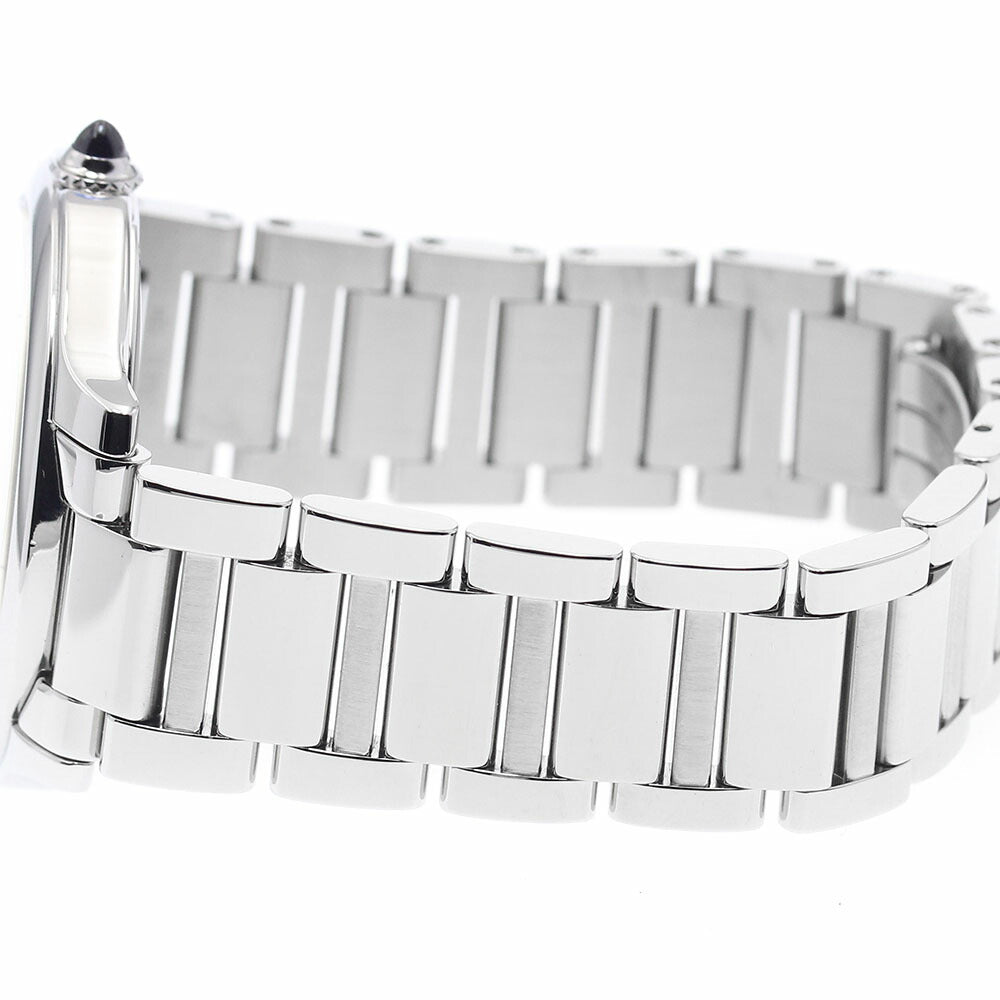 CARTIER WSRN0034 Ronde Must de 36mm Quartz Boys' Watch Excellent Condition with Box and Warranty Card