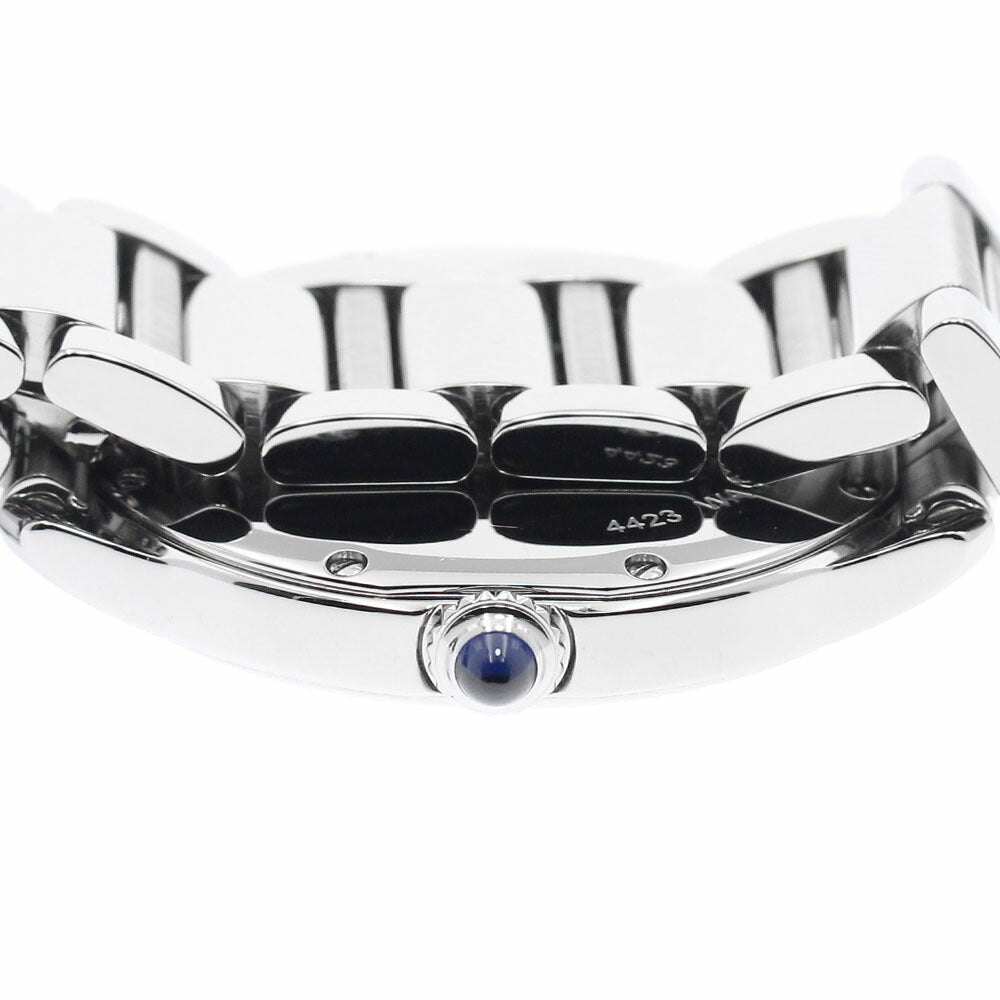 CARTIER WSRN0034 Ronde Must de 36mm Quartz Boys' Watch Excellent Condition with Box and Warranty Card