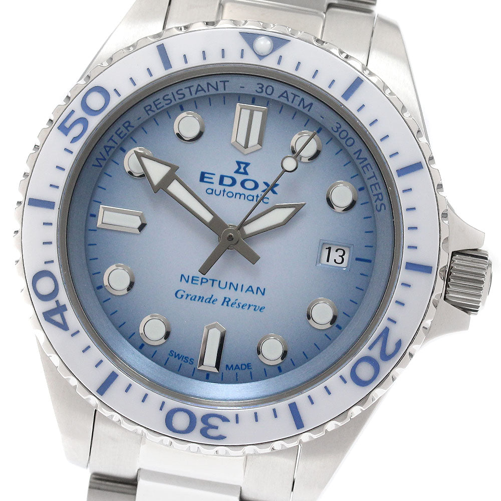 EDOX 80801 Neptunian Grande Reserve Date Automatic Men's Watch (with box and warranty)