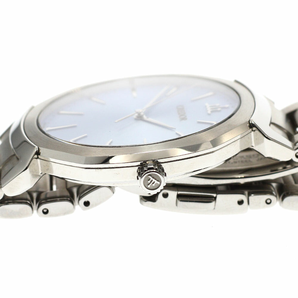 SEIKO GCAR063/8J81-0AS0 Credor Linealux Quartz Men's Watch Excellent Condition with Box