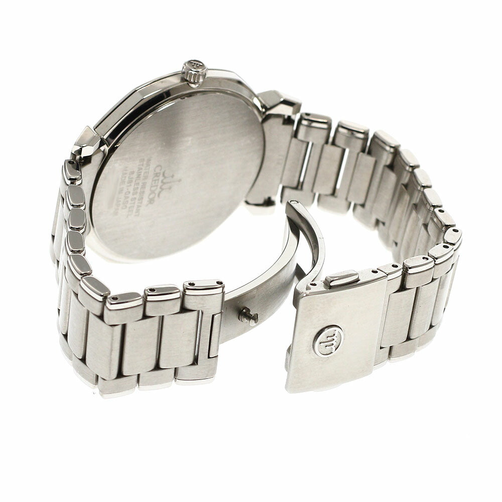 SEIKO GCAR063/8J81-0AS0 Credor Linealux Quartz Men's Watch Excellent Condition with Box