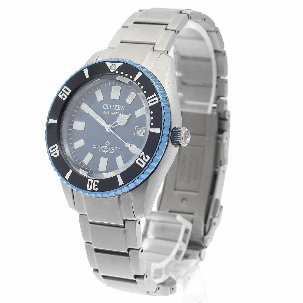 CITIZEN 9051-A5XNB05/NB6026-56L Promaster Marine Series Mechanical Diver 35th Anniversary Automatic Men's Watch - Excellent Condition