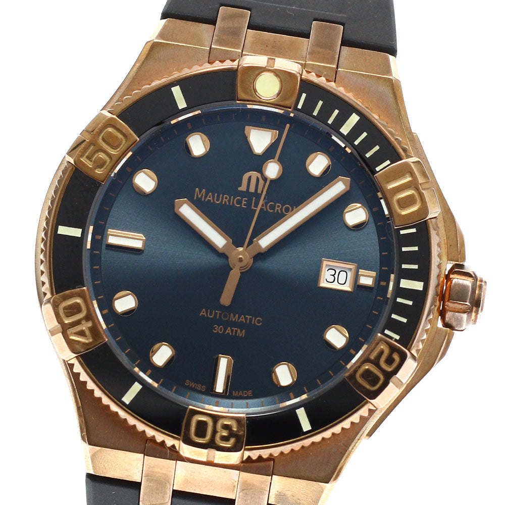 MAURICE LACROIX AI6058-BRZ0B-330-2 Icon Venturer Bronze Date Automatic Men's Watch (with box and warranty)