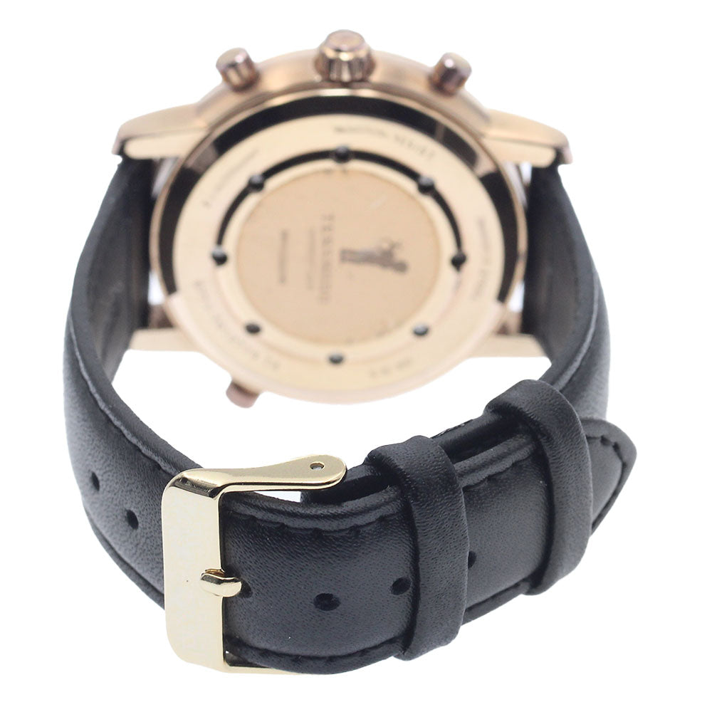 TENSHODO 6771-T012779 Grand Complication Moon Phase Triple Calendar Quartz Men's Watch