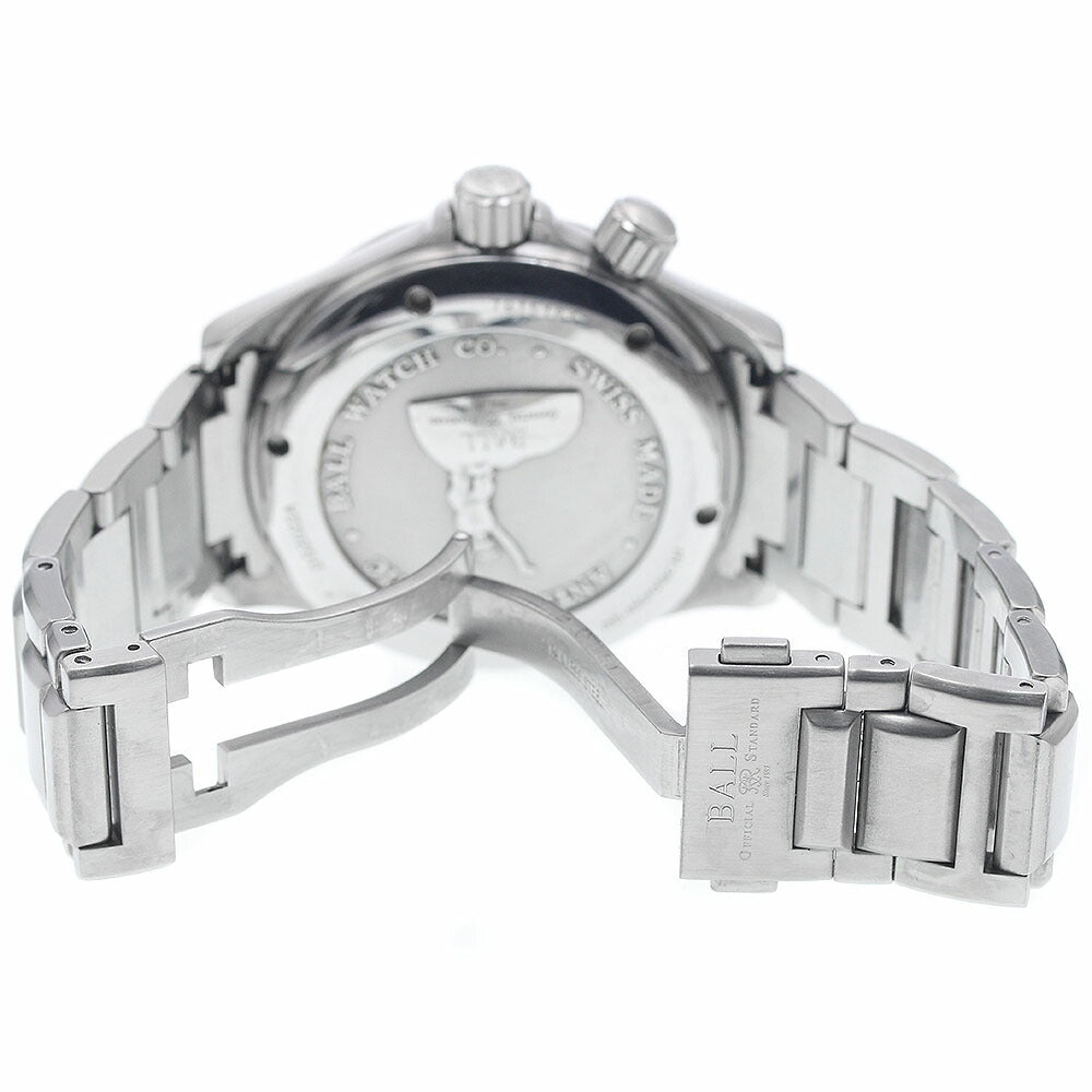 BALL WATCH DG2022A-SAJ-WH Engineer Master II Diver World Time Day Date Automatic Men's Watch (Good Condition)