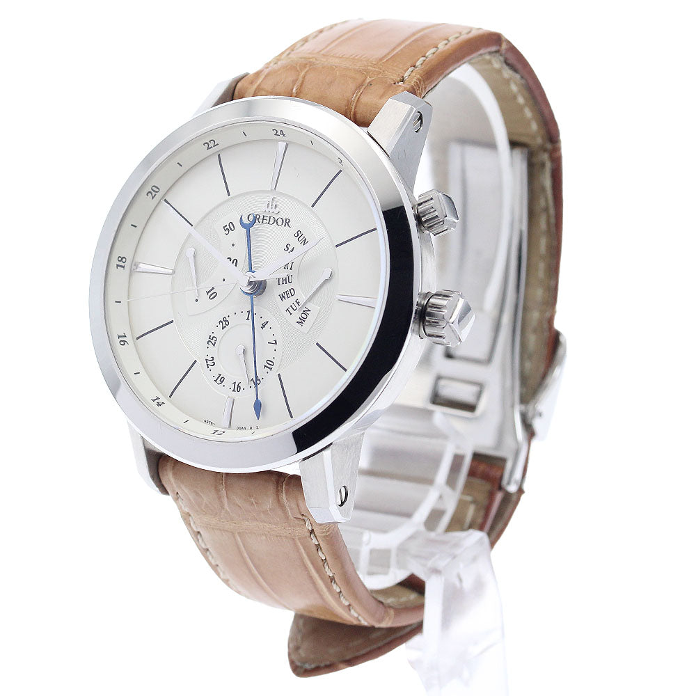 SEIKO GCBT997/4S76-00A0 Credor Node Day-Date Retrograde Power Reserve GMT Automatic Men's Watch