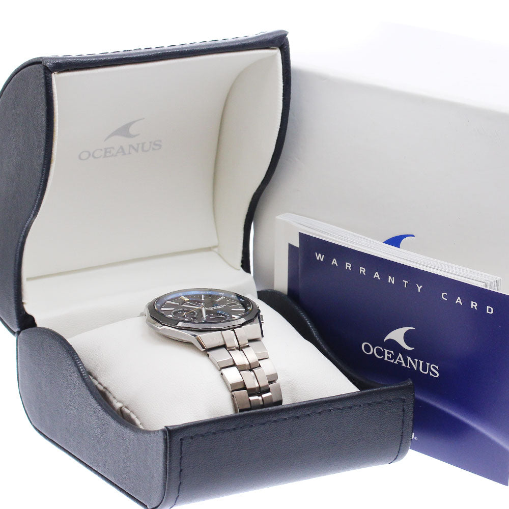 CASIO OCW-S5000E-1AJF Oceanus Manta Bluetooth Solar Radio Controlled Men's Watch (with box and warranty)
