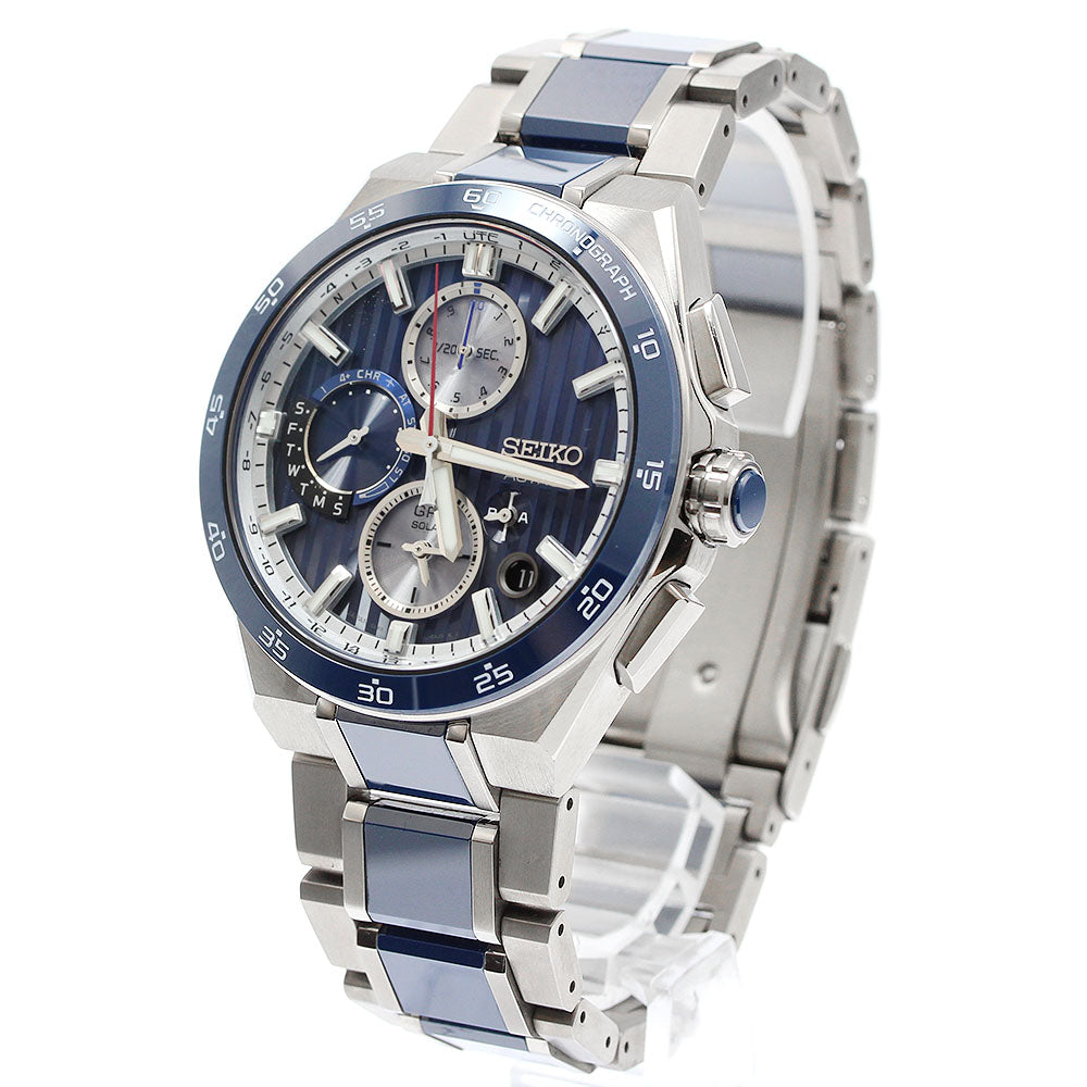 SEIKO SBXC181/5X83-0AA0-1 Astron Nextar GPS Solar Radio Controlled Men's Watch Excellent Condition with Box