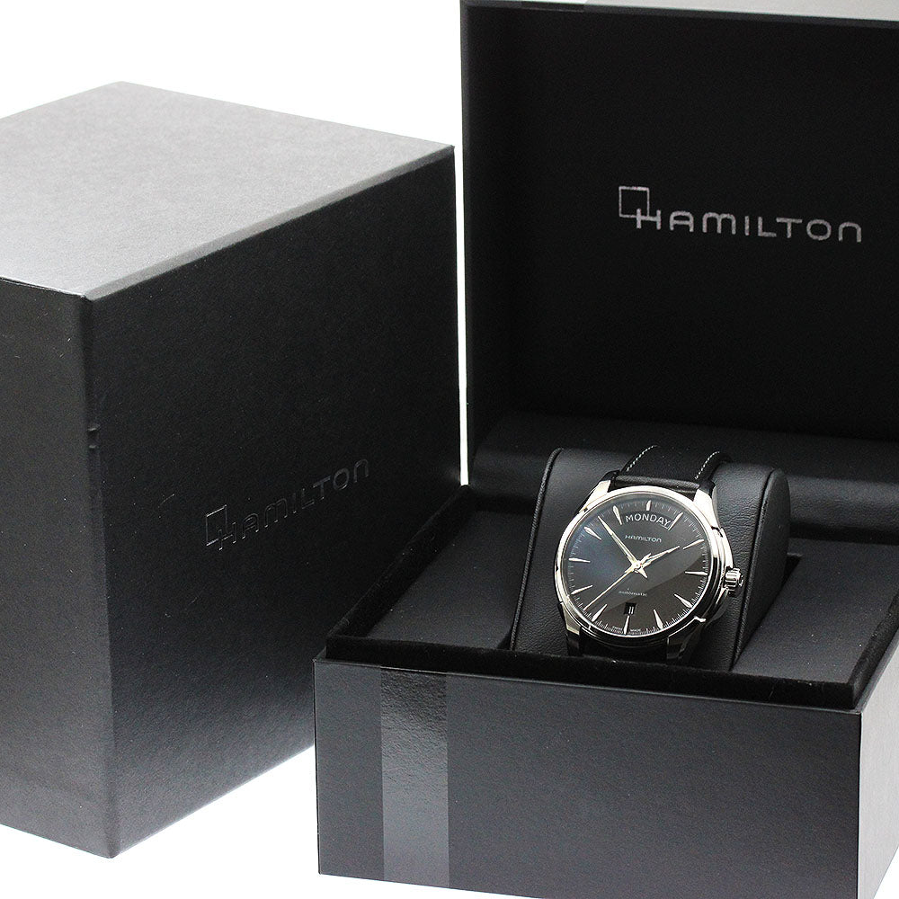 HAMILTON H325051 Jazzmaster Day-Date Automatic Men's Watch Excellent Condition with Box
