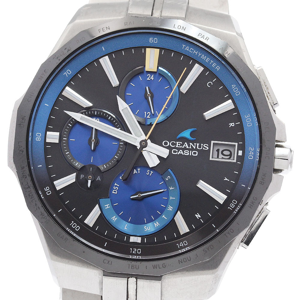 CASIO OCW-S5000E-1AJF Oceanus Manta Bluetooth Day-Date Solar Radio-Controlled Men's Watch