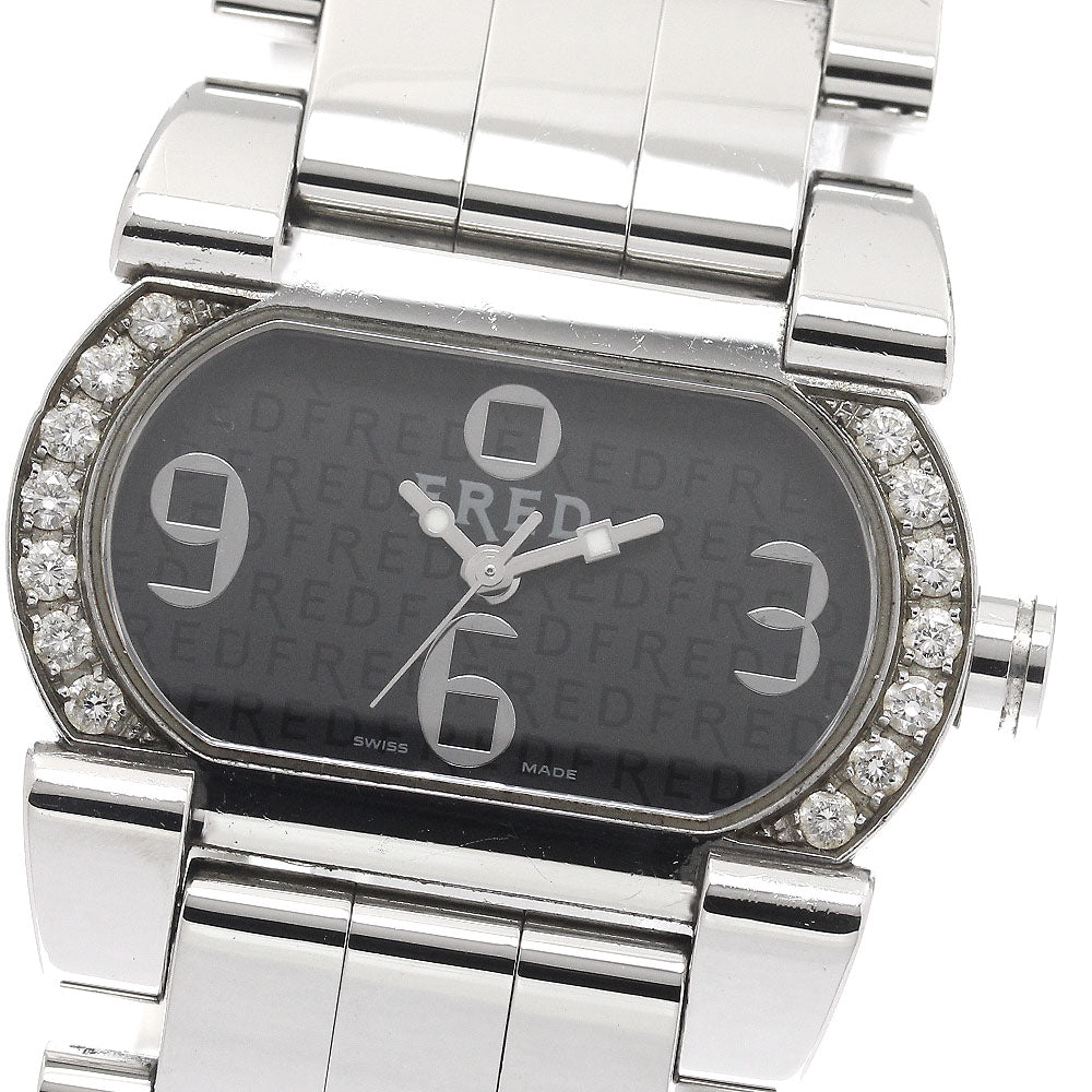 FRED FD012112 Move One Side Diamond Quartz Ladies Watch