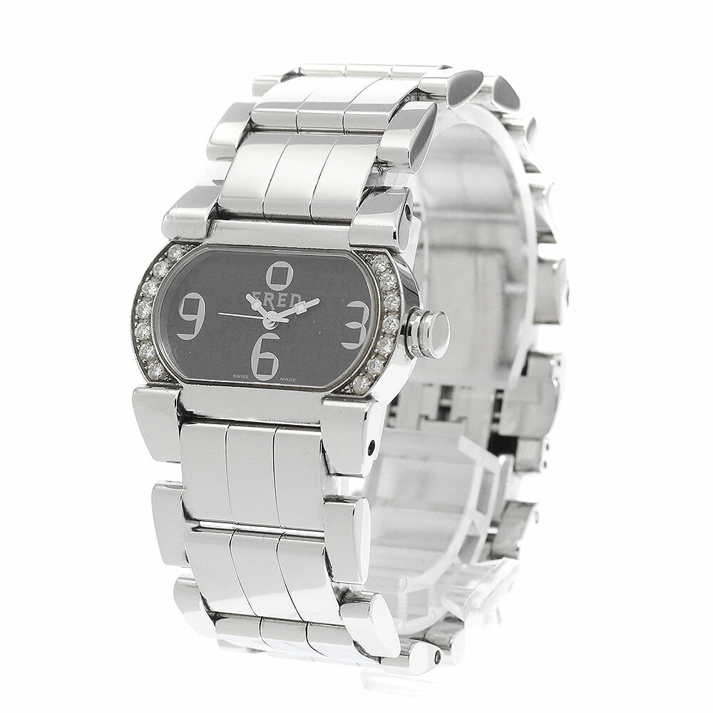 FRED FD012112 Move One Side Diamond Quartz Ladies Watch