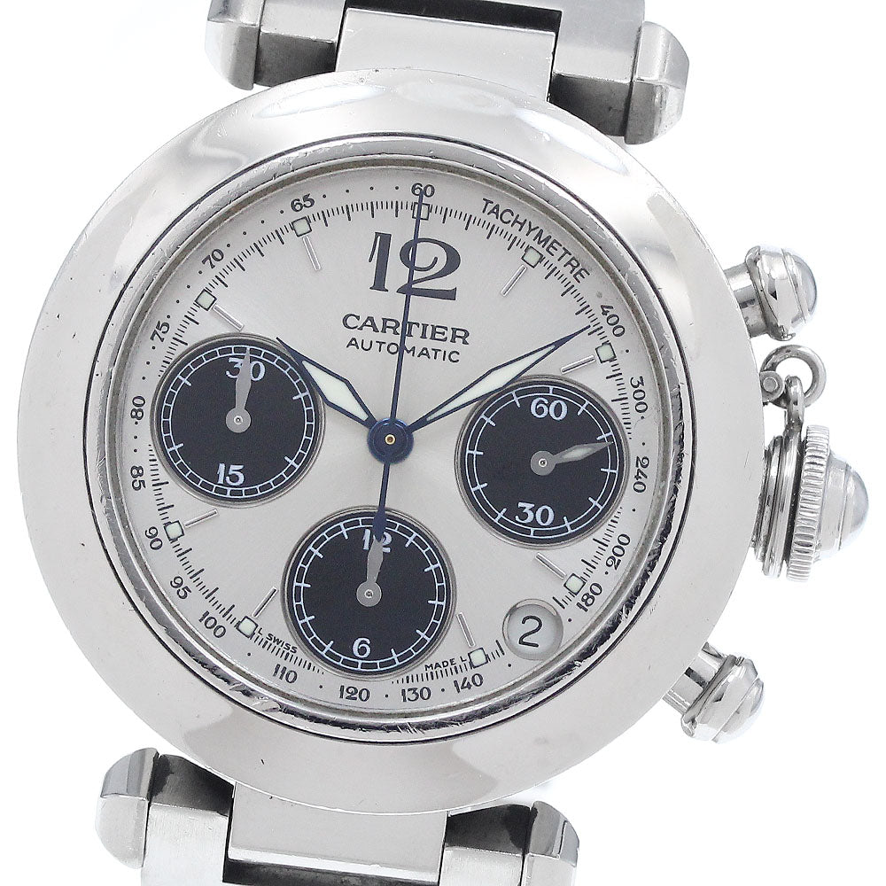 CARTIER W31048M7 Pasha C Chronograph Date Automatic Boys' Watch