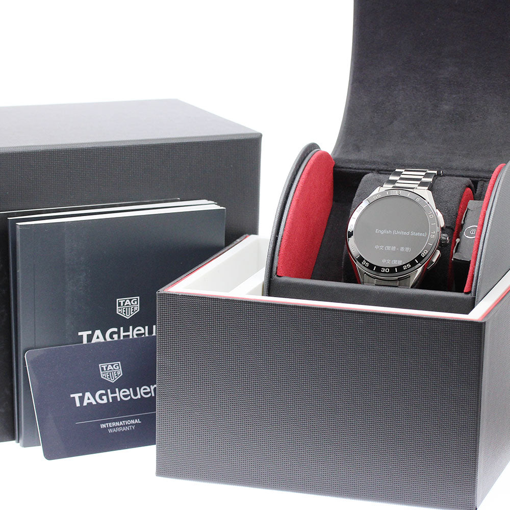 TAG Heuer SBG8A10.BA0646 Connected Smartwatch Quartz Men's - Excellent Condition Box and Warranty Included