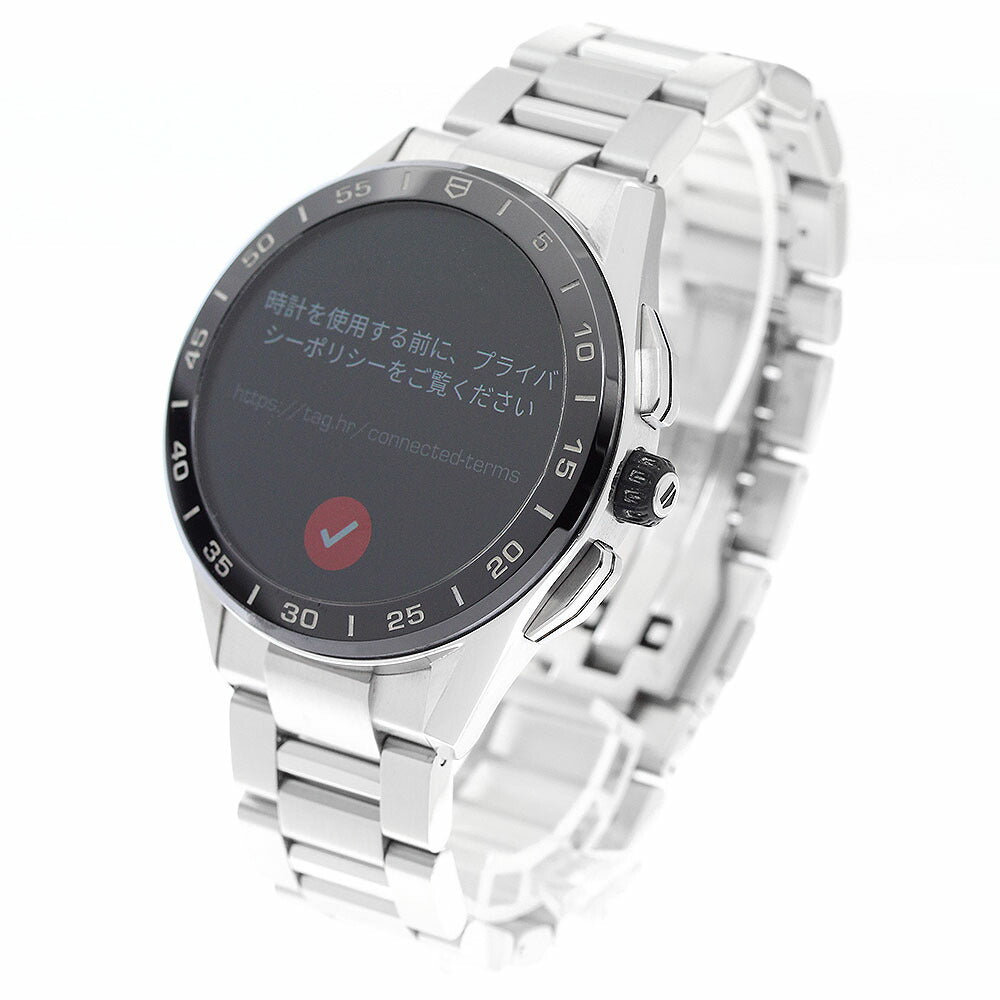 TAG Heuer SBG8A10.BA0646 Connected Smartwatch Quartz Men's - Excellent Condition Box and Warranty Included