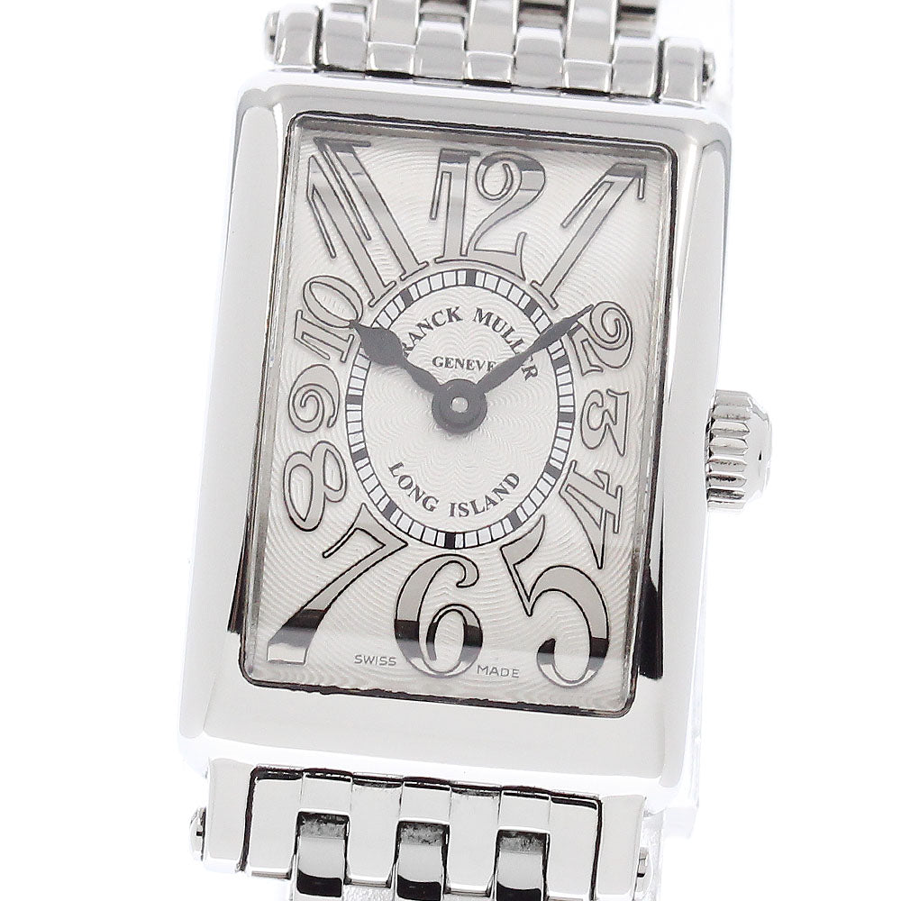 FRANCK MULLER 802QZRELAC Long Island Petite Relief Quartz Ladies' Watch Excellent Condition with Box and Warranty.
