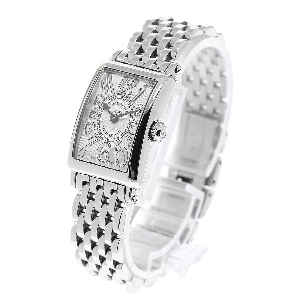 FRANCK MULLER 802QZRELAC Long Island Petite Relief Quartz Ladies' Watch Excellent Condition with Box and Warranty.