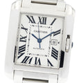 CARTIER W5310009 Tank Anglaise LM Date Automatic Men's Watch