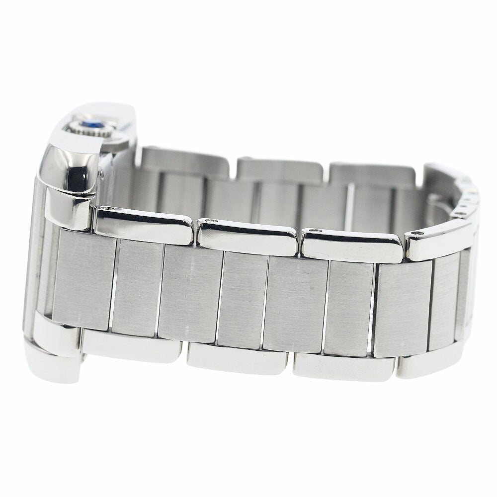 CARTIER W5310009 Tank Anglaise LM Date Automatic Men's Watch