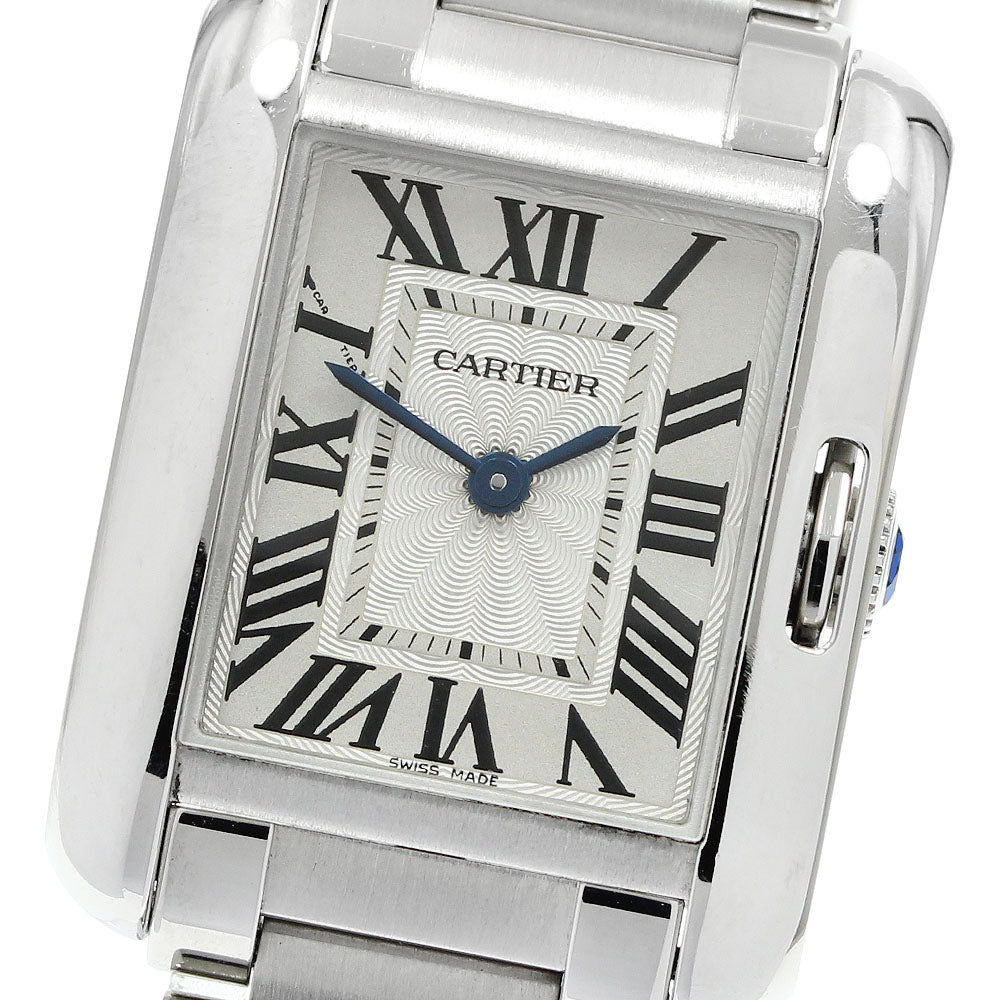 CARTIER W5310022 Tank Anglaise SM Quartz Women's Watch