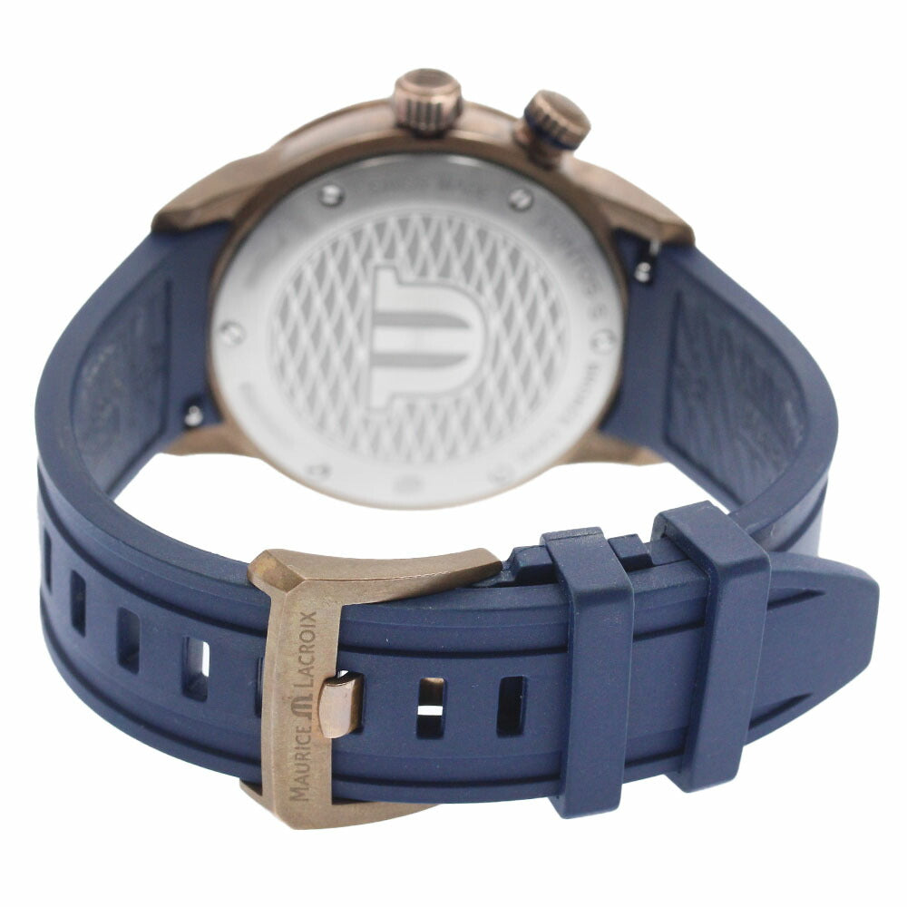 Maurice Lacroix PT6248-BRZ0B-430-4 Pontos S Diver Bronze Automatic Men's Watch Excellent Condition with Box and Warranty.
