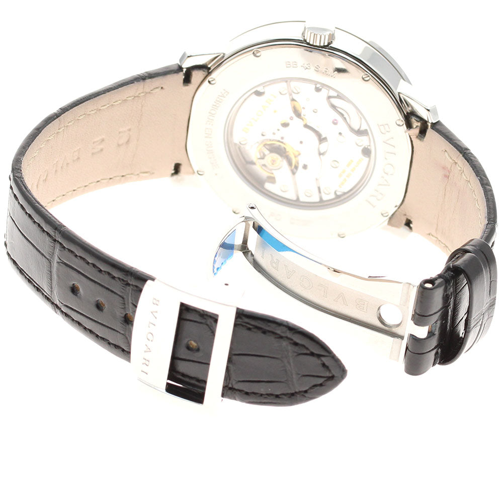 BVLGARI BB43SRM/101870 Bulgari Reserve de Marche manual winding men's watch excellent condition with warranty.