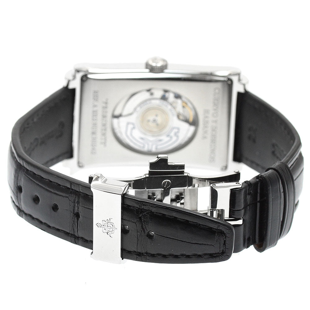 CUERVO Y SOBRINOS A1012 Havana Prominente Date Automatic Men's Watch with Warranty Card