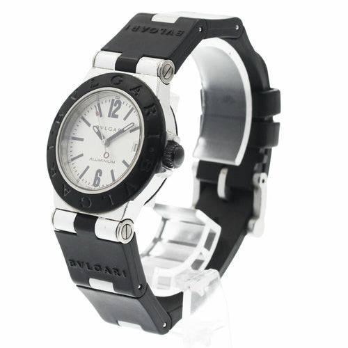 BVLGARI AL32TA Aluminum Date Quartz Boys' Watch