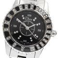 Dior CD112116 Crystal Diamond Bezel 16P Diamond Quartz Women's Watch