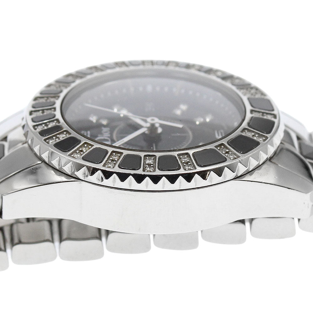 Dior CD112116 Crystal Diamond Bezel 16P Diamond Quartz Women's Watch