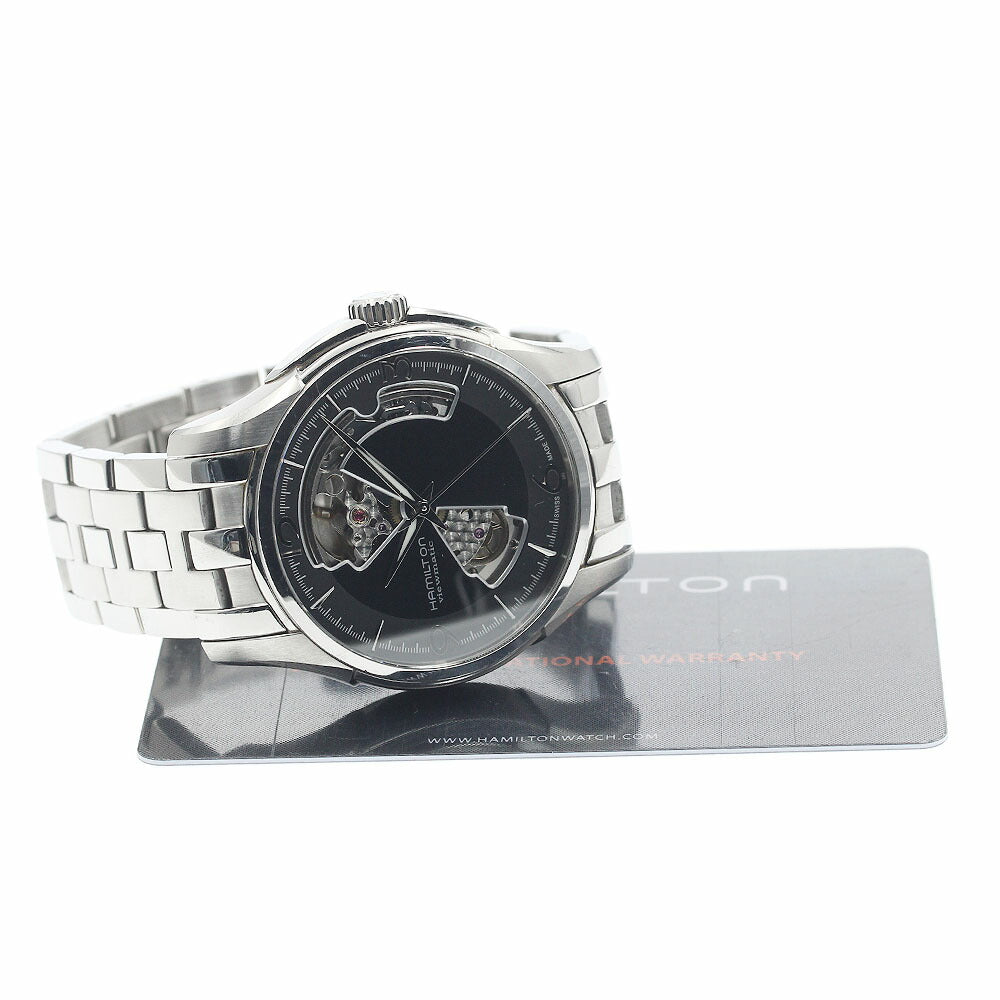 HAMILTON H325651 Jazzmaster Open Heart Automatic Men's Watch with Warranty