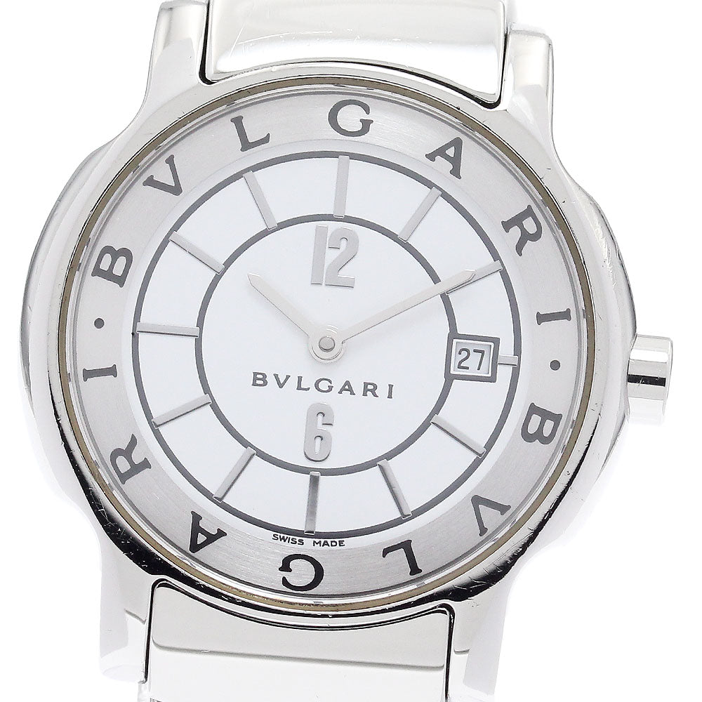 BVLGARI ST29S Solo Tempo Date Quartz Ladies