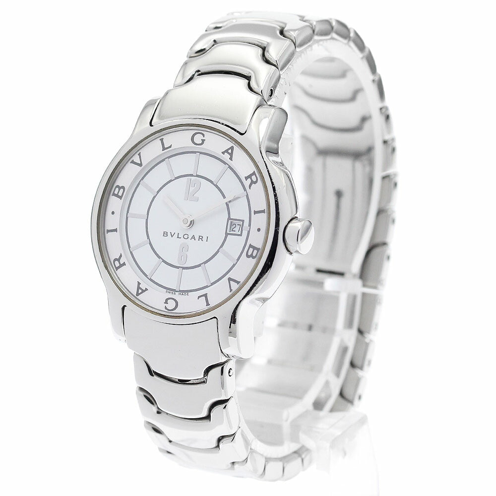 BVLGARI ST29S Solo Tempo Date Quartz Ladies