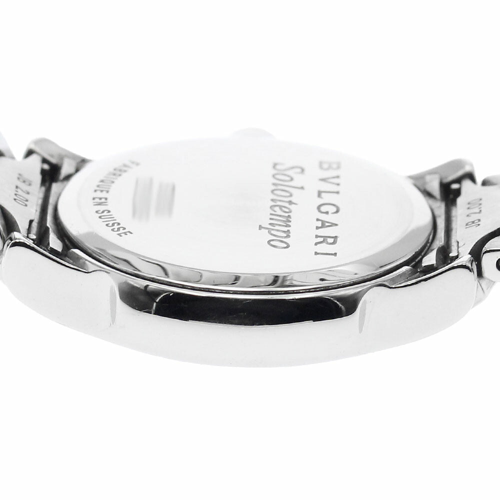 BVLGARI ST29S Solo Tempo Date Quartz Ladies