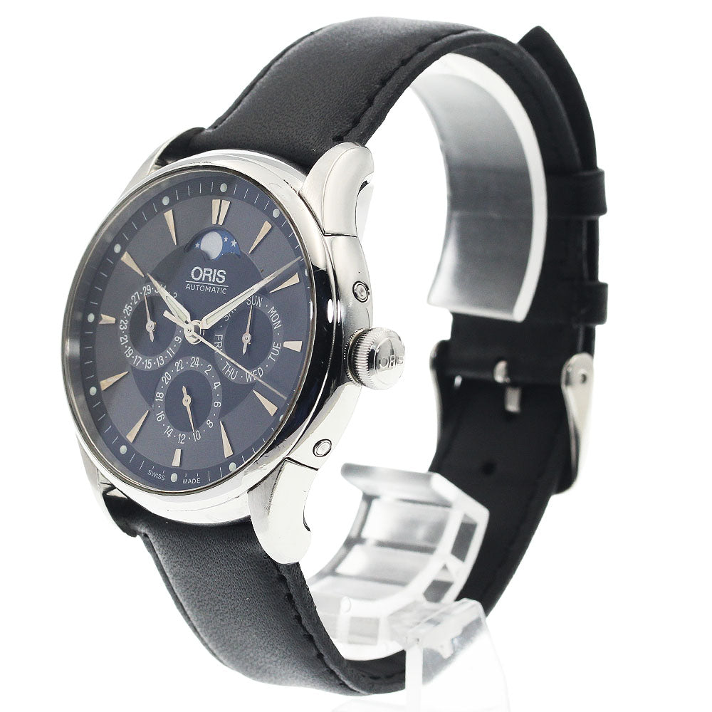 ORIS 7592 Artelier Complication Moonphase Day-Date Automatic Men's Watch with Warranty