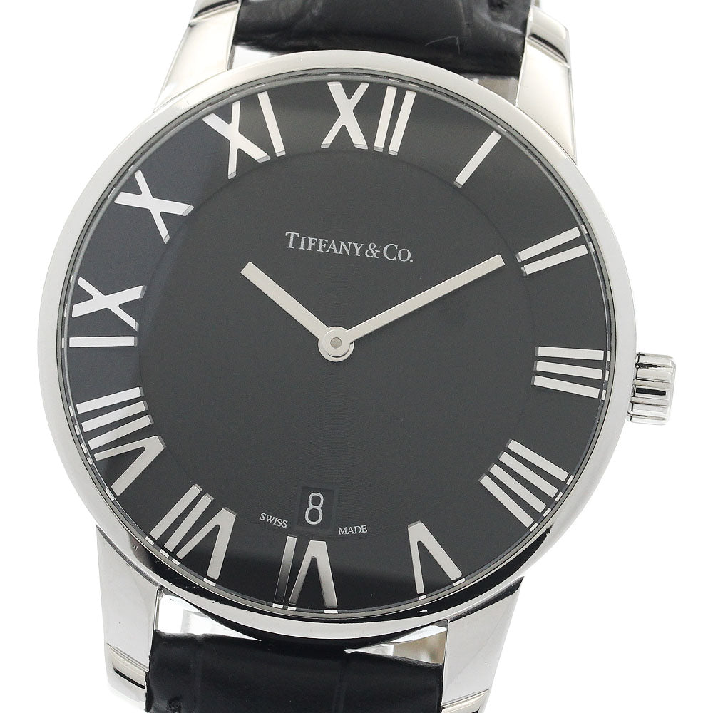 TIFFANY&Co. 34875944 Atlas Dome Date Quartz Men's Watch with Warranty