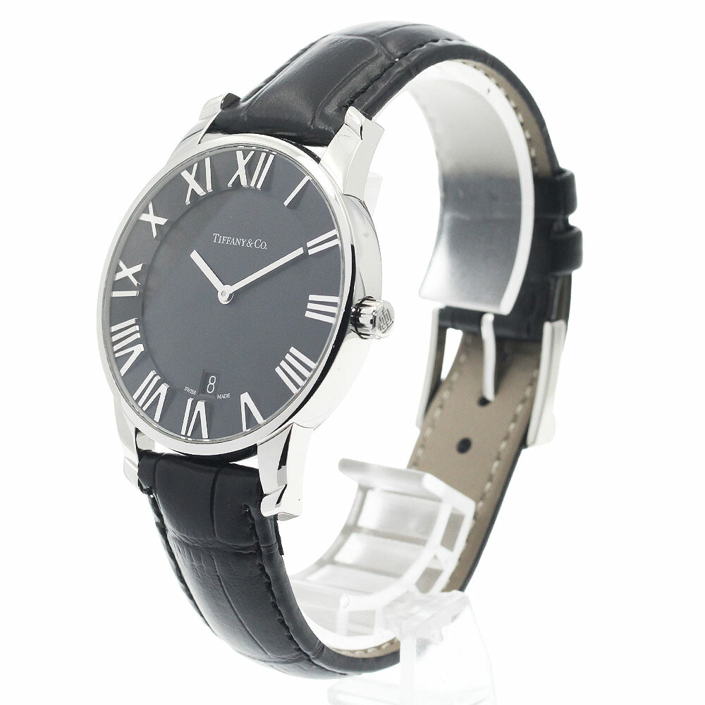 TIFFANY&Co. 34875944 Atlas Dome Date Quartz Men's Watch with Warranty