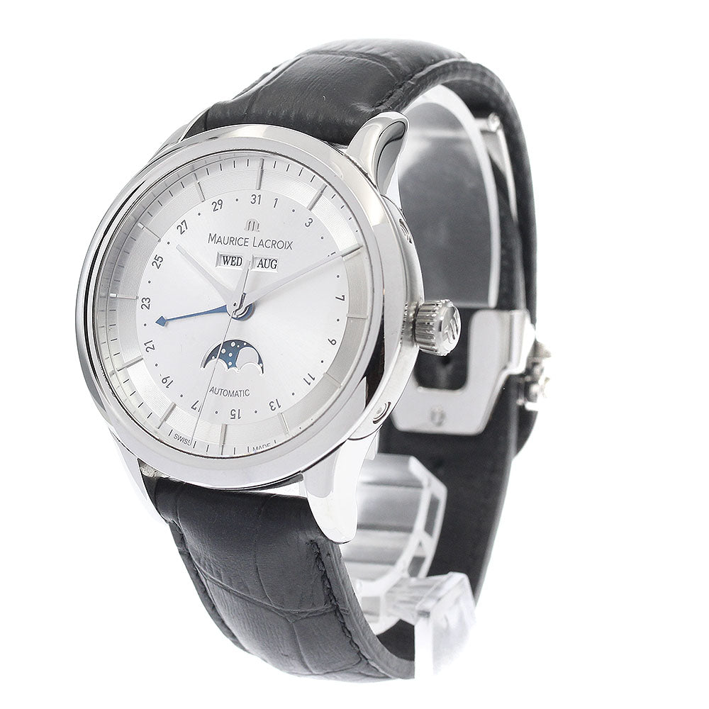 MAURICE LACROIX LC6068-SS001-13E Le Classic Moonphase Automatic Men's Watch (Good Condition)