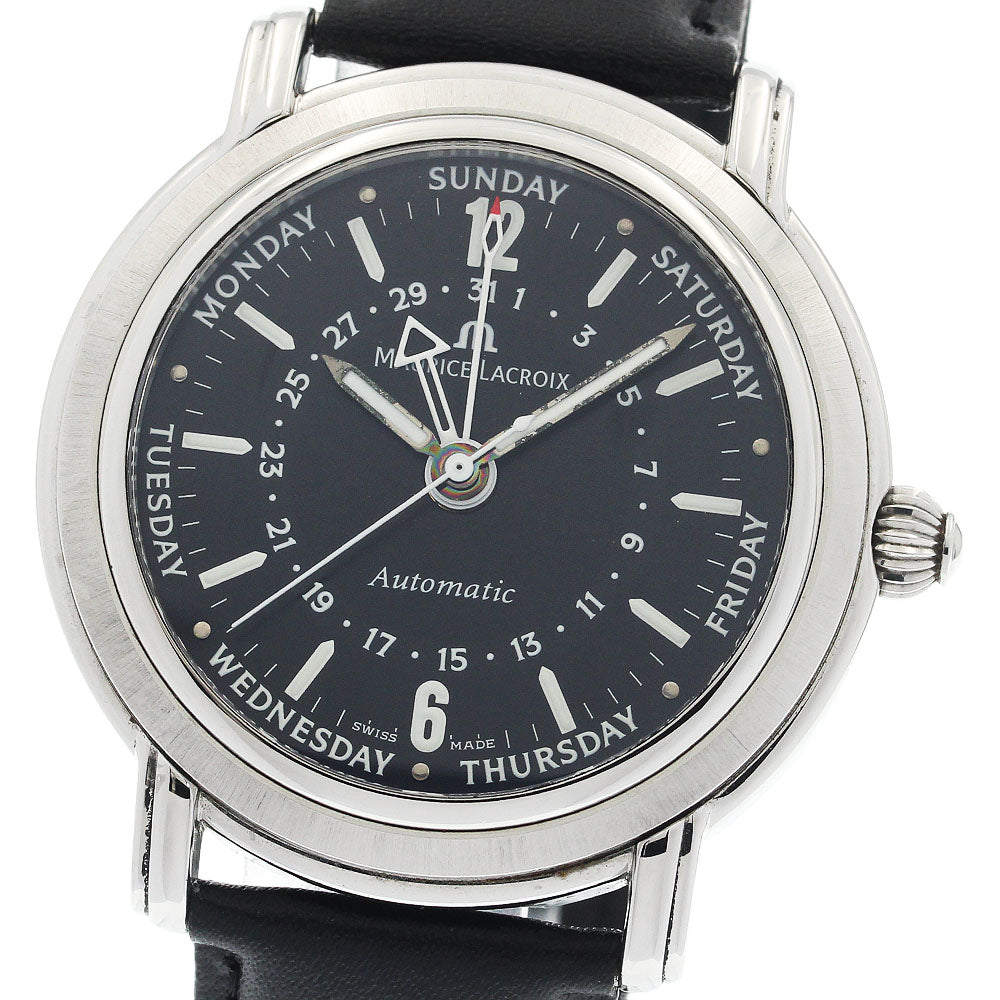 MAURICE LACROIX 27857 Masterpiece Pointer Day-Date Automatic Men's Watch