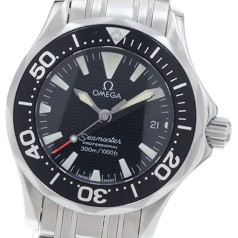 OMEGA 2282.50 Seamaster 300 Date Quartz Ladies' Watch Excellent Condition with Warranty.