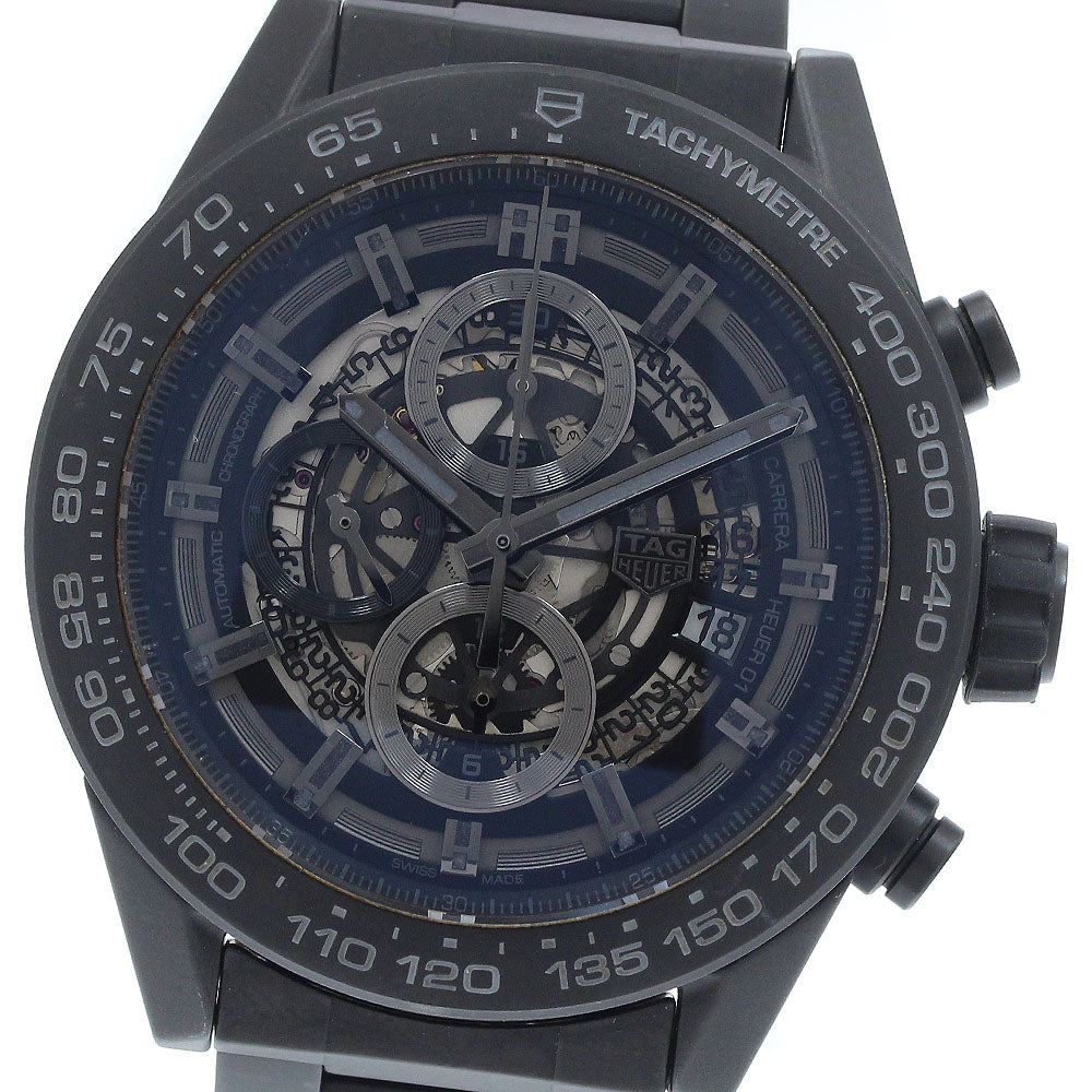TAG Heuer CAR2A91 Carrera Calibre Heuer 01 Chronograph Automatic Men's Watch Excellent Condition with Box and Warranty Card