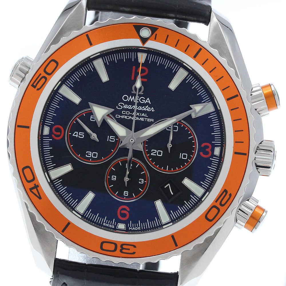 OMEGA 2918.50.82 Seamaster Planet Ocean 600M Co-Axial Chronograph Automatic Men's Watch (Good Condition)