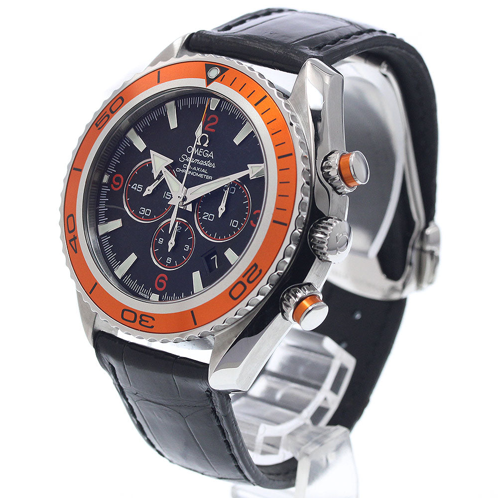 OMEGA 2918.50.82 Seamaster Planet Ocean 600M Co-Axial Chronograph Automatic Men's Watch (Good Condition)